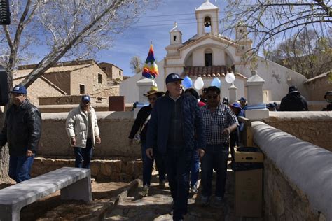 Morales Inaugur Obras En Alfarcito Que Enaltecen Y Preservan Su Cultura