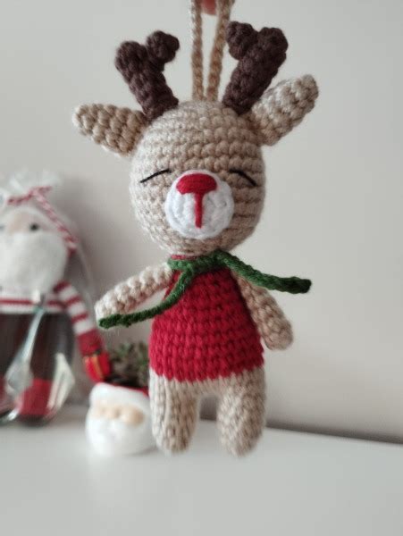 Amigurumi Geyik Anahtarl K Han Mlar Pasaj Han Mlar N Payla M