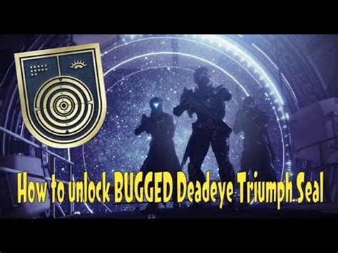 PATCHED How To Obtain BUGGED Deadeye Title Quick And Easy YouTube