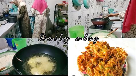 Daily Vlog Ibu Rumah Tangga Aktifitas Pagi Bikin Bakwan Sayur Liawafi