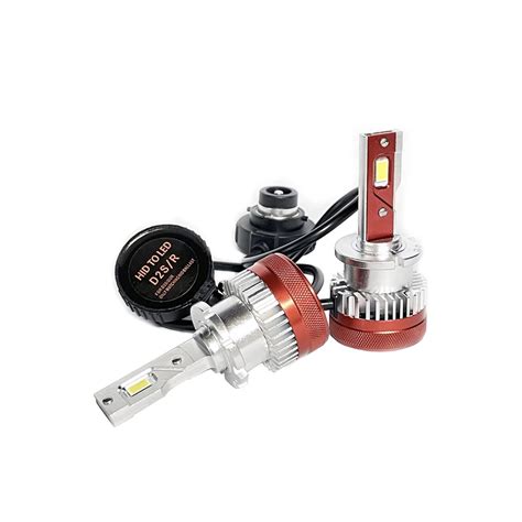 Комплект от 2 ксенонови преобразувателни крушки с Led D2S или D2R plug ...