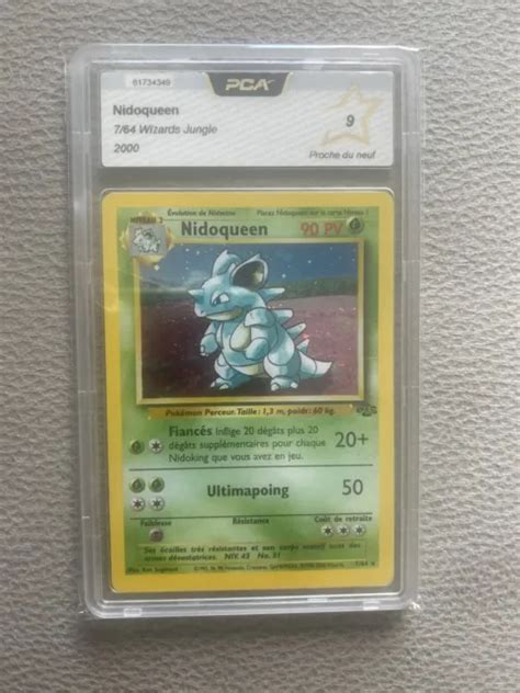 CARTE POKÉMON NIDOQUEEN Pca 9 7 64 Wizard Jungle EUR 111 00 PicClick FR