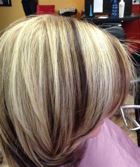 Blonde highlights and lowlights | Hair styles, Short blonde hair, Hair