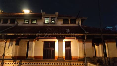 Semarang History Building the Name is Lawangsewu Stock Image - Image of wood, night: 274911299