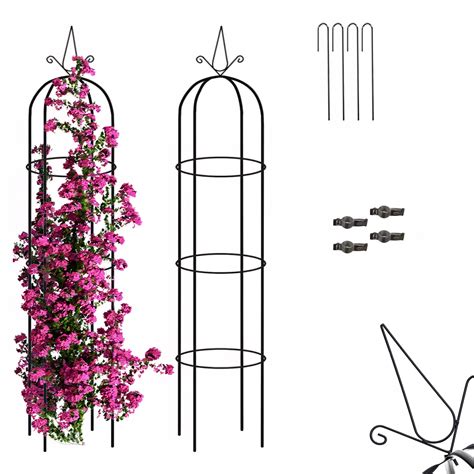 PERGOLA OGRODOWA TARASOWA METALOWA ALTANA NA KWIATY ŁUK PODPORA DO