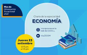 Charla de Economía Mes de Orientación Vocacional 2021 PUCP