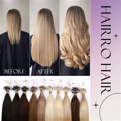 Buy Hairro Microlinks Hair Extensions Highlighted Balayage Micro Bead