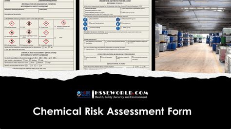 Chemical Risk Assessment Form