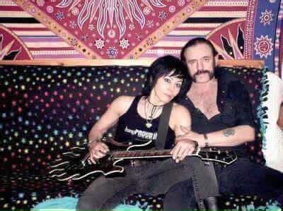 Joan And Lemmy Joan Jett Lemmy Motorhead Lemmy Kilmister