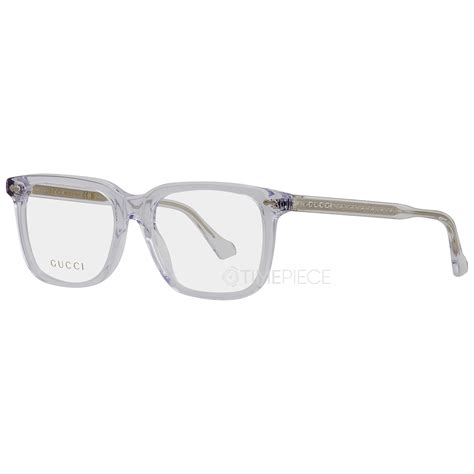 Gucci Demo Square Mens Eyeglasses Gg0737o 018 53