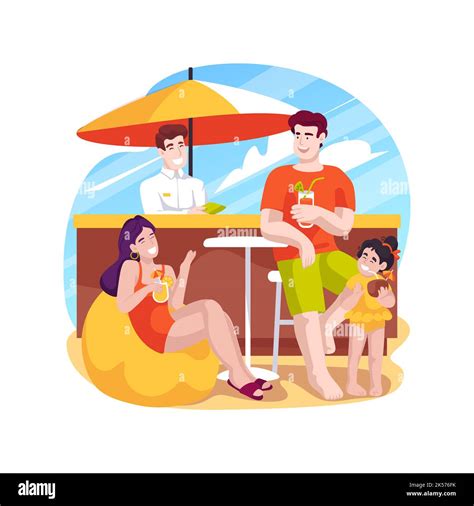 Beach Bar Isolated Cartoon Vector Illustration Stock Vector Image And Art