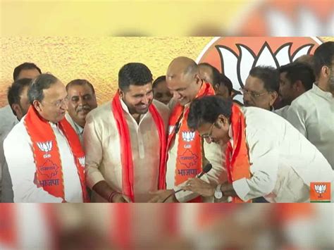 Rajasthan 3 Cong Leaders Including Ex Jaipur Mayor Join BJP