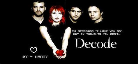 Decode Paramore - Decode Photo (8378015) - Fanpop