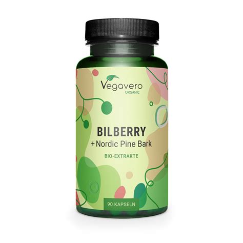 Bilberry Corteza De Pino BIO Vegavero Antiinflamatorio Natural