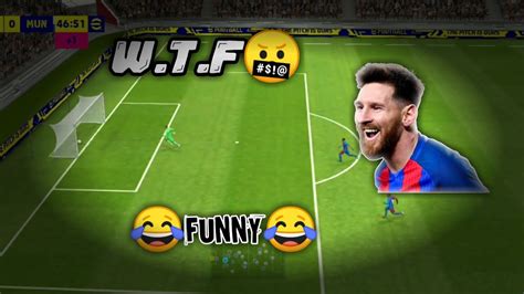 Efootball Funny Vedio😂 By Flame Kaiser Gaming W T F Gameplay😑 Efootball Youtube