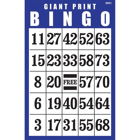 50 Free Printable Bingo Cards The Sizes Of The Cards Are Adjusted So