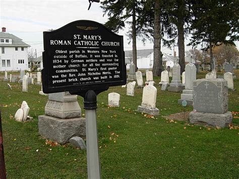 Saint Mary's Roman Catholic Cemetery in East Eden, New York - Find a ...