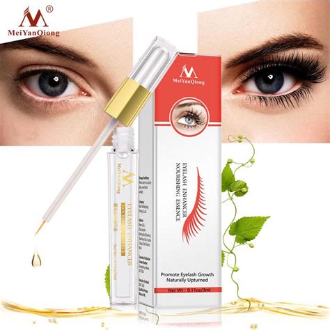 Herbal Eyelash Growth Treatments Liquid Serum Enhancer Eye Lash Longer