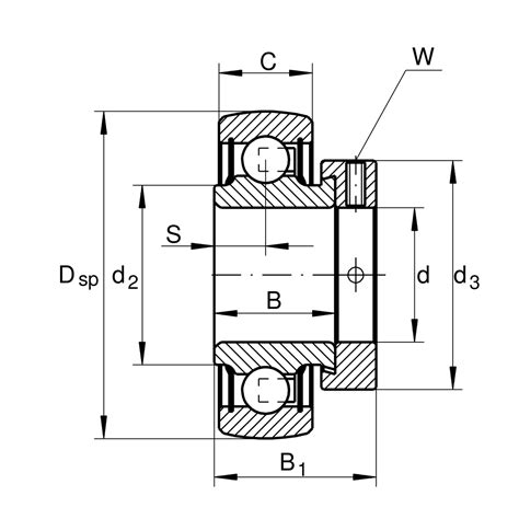 RAE35-XL-NPP-B-FA106 Radial insert ball bearing: inform yourself ...