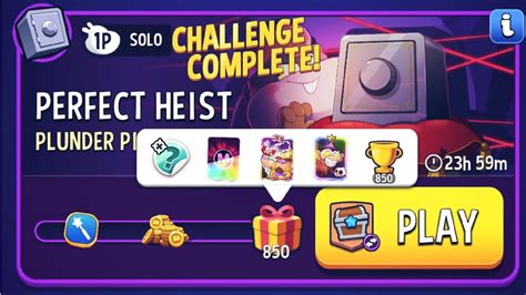 Solo Challenge Plunder Pirates Perfect Heist Match Masters Today