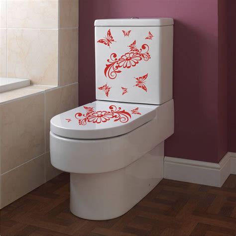 Vinyl Wall Decals Toilet Design Decal 1