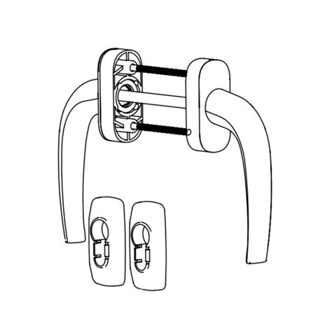 SLIDING GROUP AL IZMIR SET WITH ROSETTE 8017 Windoform