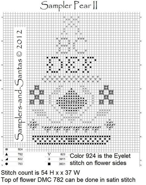 Best Primitive Cross Stitch Patterns Images On Pinterest