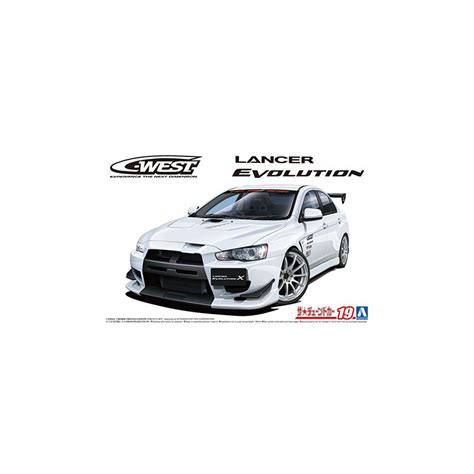 Aoshima Aoshima 1 24 Ralliart Cz4a Lancer Evolution X 07 Mitsubishi