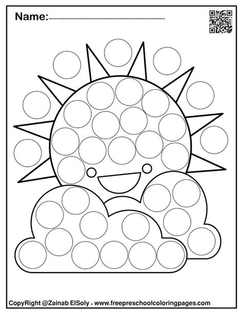 Pin On Spring Do A Dot Marker Free Coloring Pages Dot Markers Art