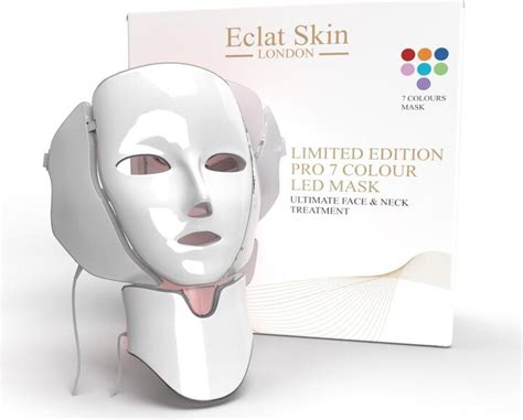 Eclat Skin London Limited Edition Pro 7 Colour Face Neck Led Mask