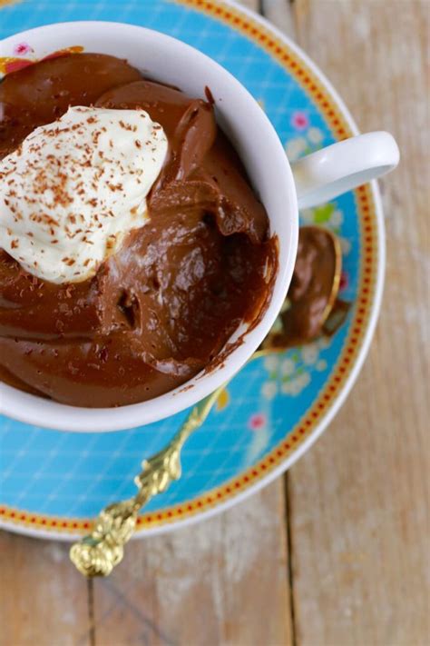 Microwave Chocolate Pudding In A Mug Gemmas Bigger Bolder Baking