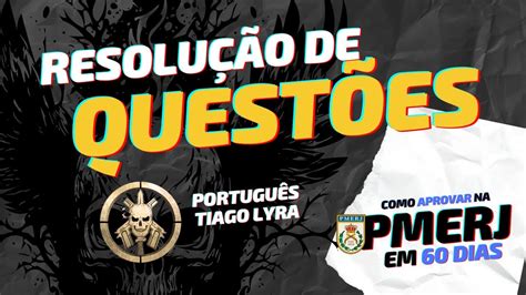 Quest Es Portugu S Para Concursos Tiago Lyra Dicas Aulas