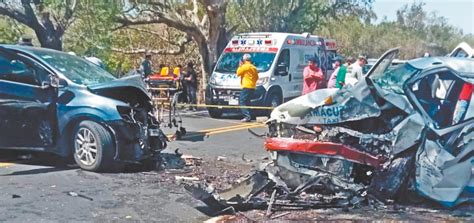 Dos Muertos Y Seis Lesionados En Accidente Vial En San Gabriel Las