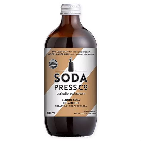 Sodastream® Soda Press Blonde Cola Drink Mix Bed Bath And Beyond Canada