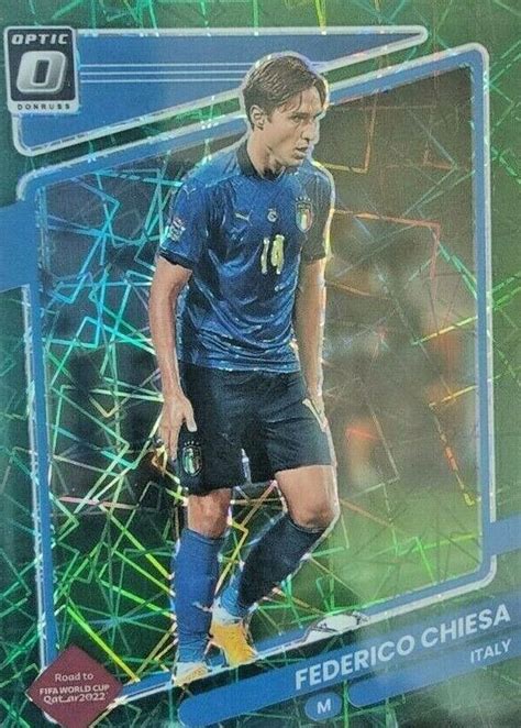 Federico Chiesa Donruss Optic Green Velocity Price Guide