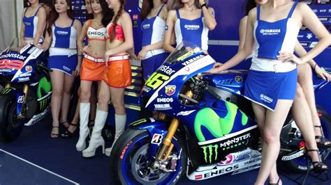 Paddock Girl Yamaha Motogp Youtube