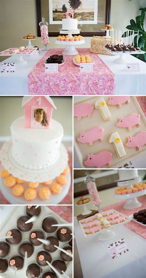 Averys Farm Animal Themed Birthday Party On To Baby Animal Themed