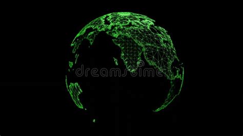 Animated Earth with Rotating Matrix Texture. Stock Footage - Video of assembling, head: 223167636