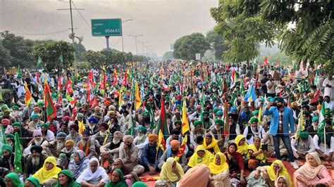 Punjab Farmers Continue Protest For Second Day Demand Paddy Procurement