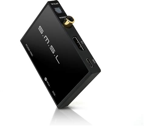 SMSL PO100 PRO MQA DDC XMOS XU316 Digital To Analog Audio Converter