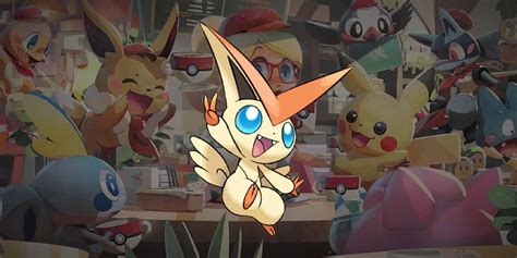 Pokémon Café Remix Debuts Mythical Pokémon Victini