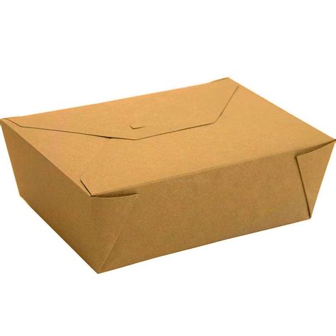 Kraft Paper Takeout Box X X Case Canada Brown