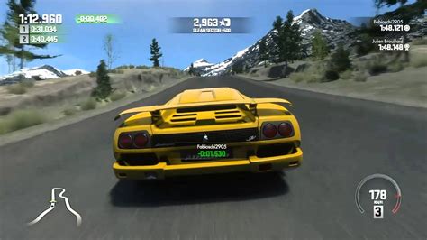 Driveclub Lamborghini Diablo Super Veloce Power Lap Hardcore Mode