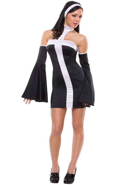 Naughty Nun Sexy Adult Costume Costume Crazy