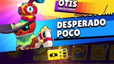 BRAWL PASS ALDIM KUTU AÇILIMI OTİS ÇIKTI DESPERADO POCO Brawl