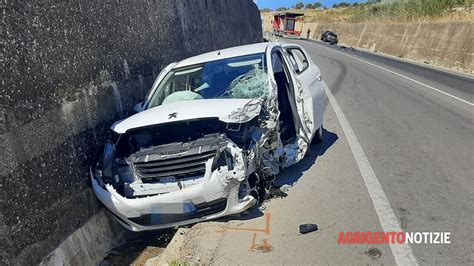 Incidente A Palma Di Montechiaro Un Ferito In Codice Rosso