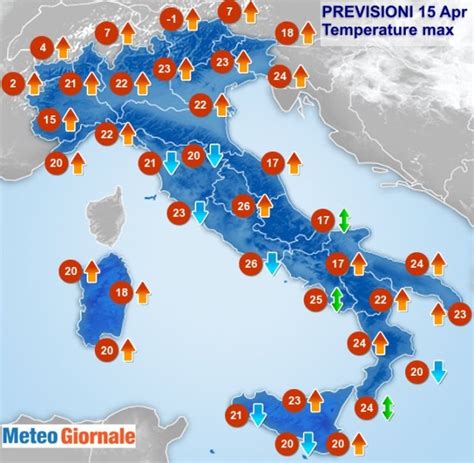 Evoluzione Meteo Forte Impennata Temperature Nel Weekend Meteo Giornale