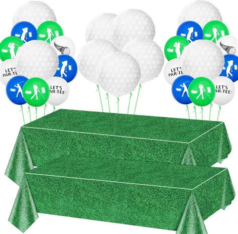 29 Pieces Golf Party Decorations Includes Golf Ball Balloons Golf