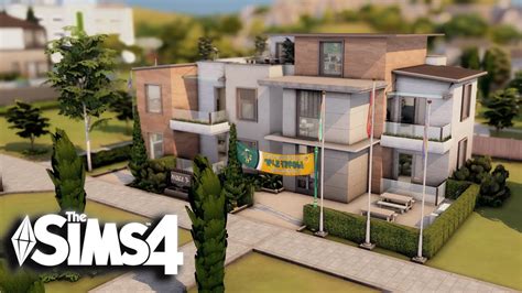 Foxbury Dorms Discover University Dorms The Sims 4 Speed Build