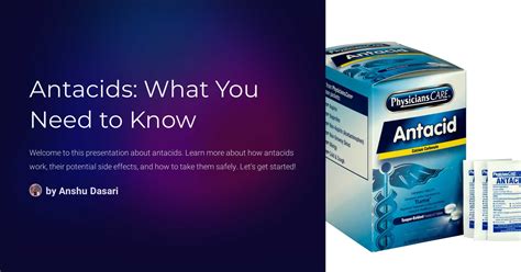 Antacids: What You Need to Know